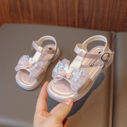 Cute Rabbit Ear Toddler Casual Sandal Shoes for Little Girls - G04011 - Touchy Style .