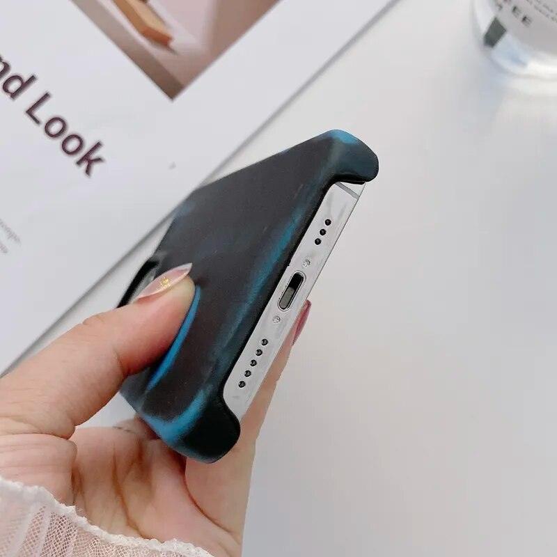 Cute Thermal Heat Induction Sensor Phone Cases for iPhone 15, 14, 12 Mini, 13 Pro Max, 11 Pro Max, XR, SE2, XS Max, 7, 8 Plus - Touchy Style .