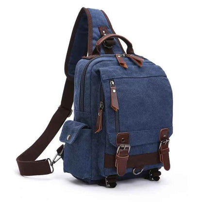 Daypack Cool Backpacks MWCBSF03 Canvas Travel Multifunctional Shoulder Bag - Touchy Style