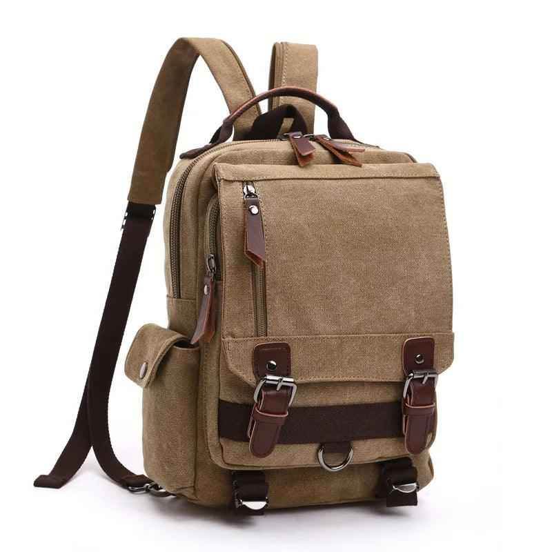 Daypack Cool Backpacks MWCBSF03 Canvas Travel Multifunctional Shoulder Bag - Touchy Style