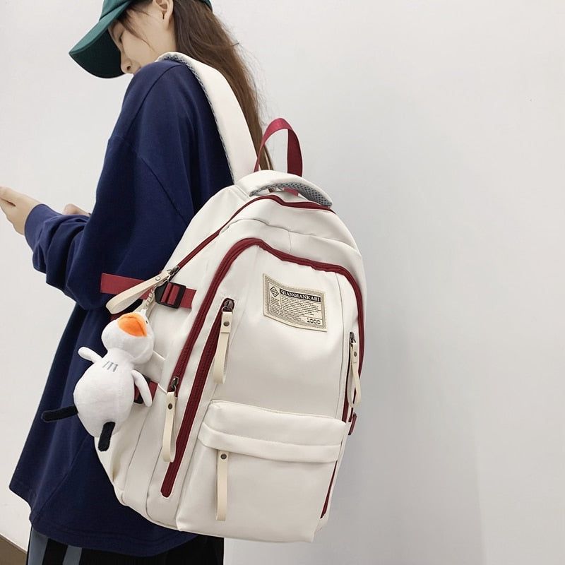 DB1254 Cool Backpack - Stylish Fashion Travel Waterproof Bag - Touchy Style .