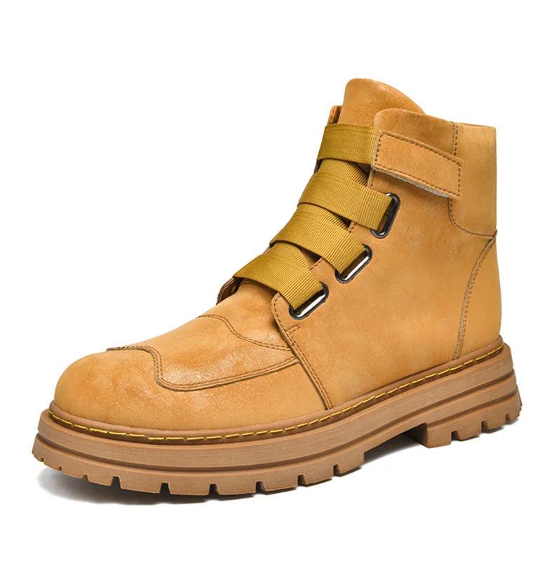 DM350 Fashion Leather Boots Women&