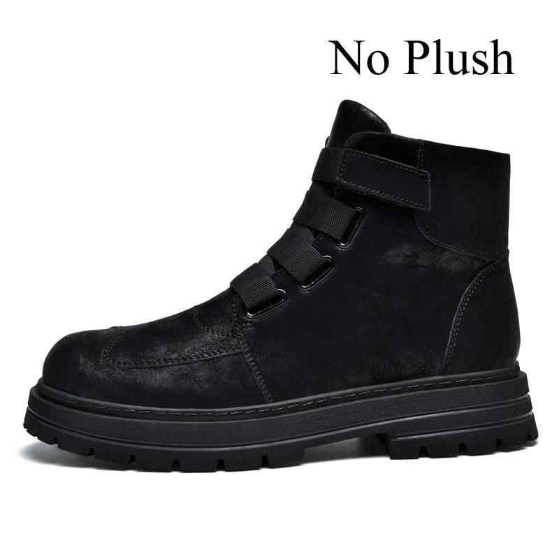 DM350 Fashion Leather Boots Women&