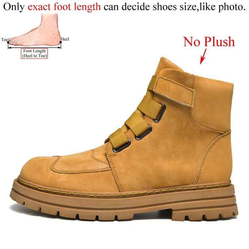 DM350 Fashion Leather Boots Women&