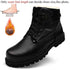 DM357 Leather Ankle Boots Men&