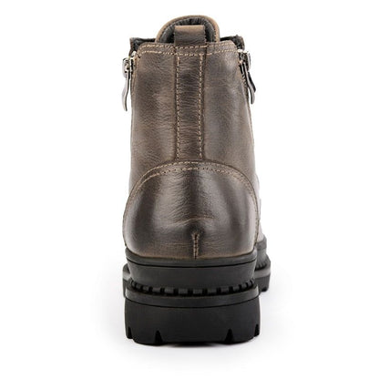DM406 Leather Ankle Boots Men&
