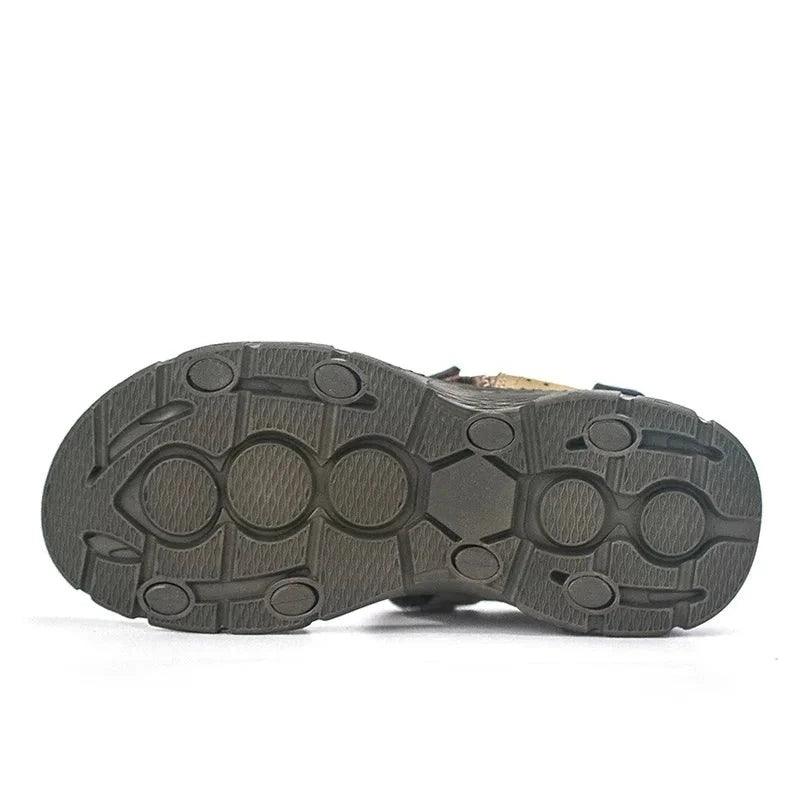 DM410 Genuine Leather Sandals Men&