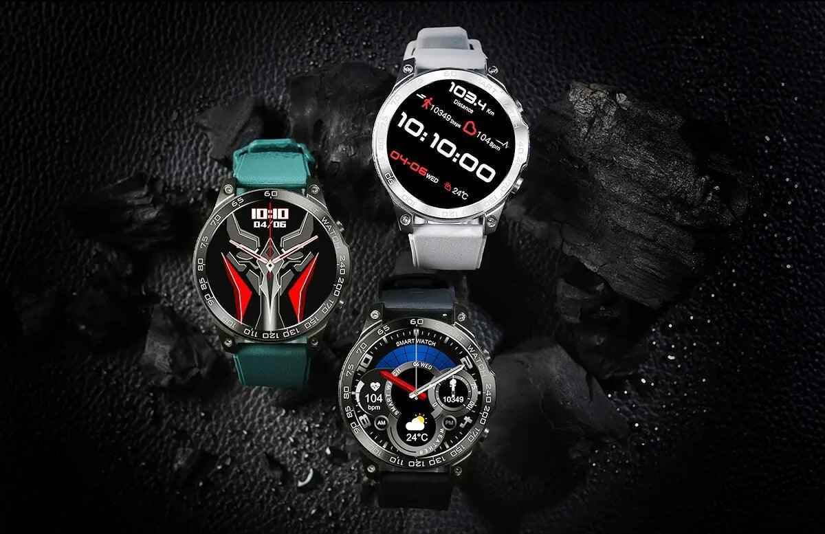 DM50 Smartwatch: The Essential Accessory for Active Men - Touchy Style