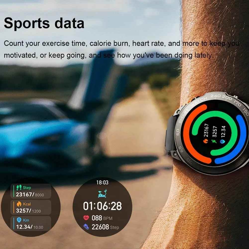 DM50 Smartwatch: The Essential Accessory for Active Men - Touchy Style