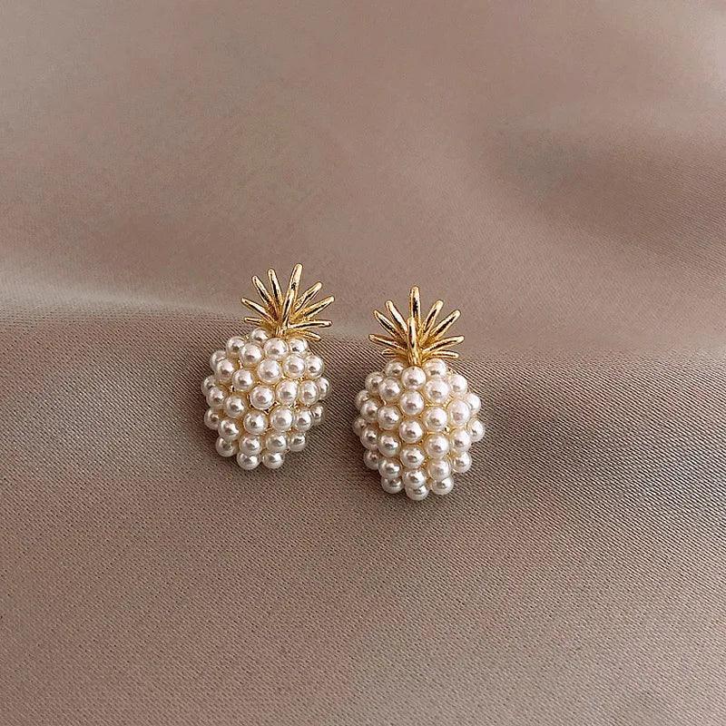 Earrings Charm Jewelry Delicate Simulated Pearl Fashion 