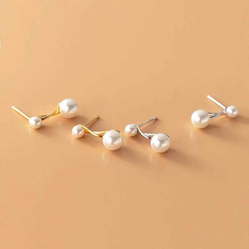 Earrings Charm Jewelry Delicate Simulated Pearl Fashion 