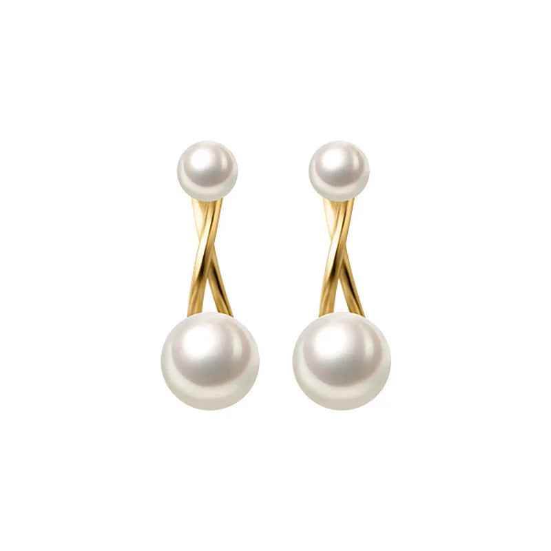 Earrings Charm Jewelry Delicate Simulated Pearl Fashion 