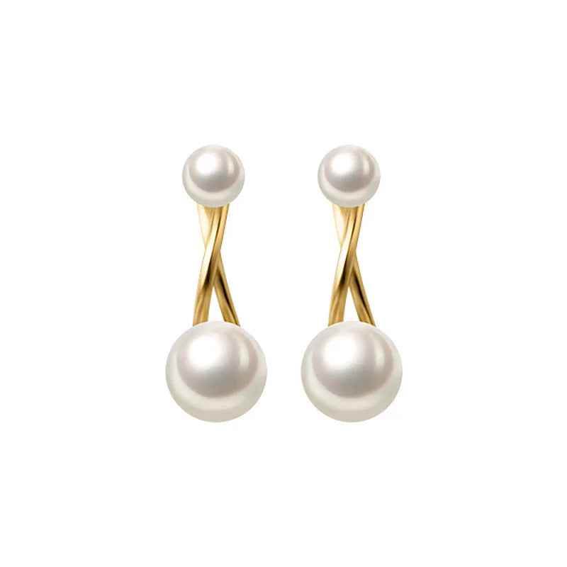 Earrings Charm Jewelry Delicate Simulated Pearl Fashion 