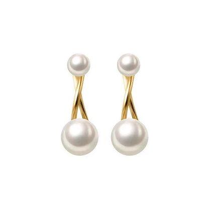 Earrings Charm Jewelry Delicate Simulated Pearl Fashion 