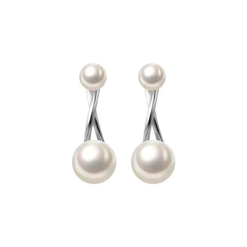 Earrings Charm Jewelry Delicate Simulated Pearl Fashion 