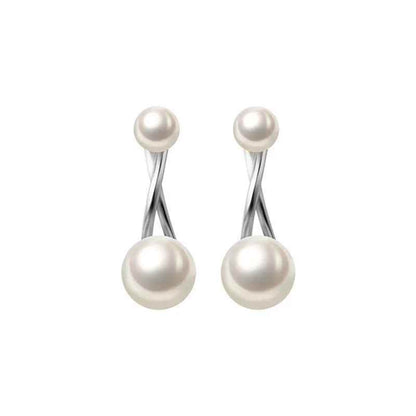 Earrings Charm Jewelry Delicate Simulated Pearl Fashion 