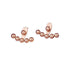 Earrings Charm Jewelry Gold Bean Cool Accessory XYS104 - Touchy Style .