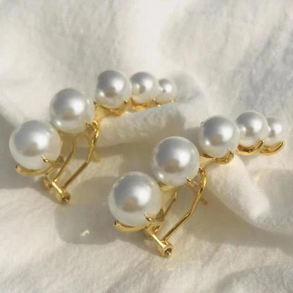 Earrings Charm Jewelry Pearl Cuffs Fashion 