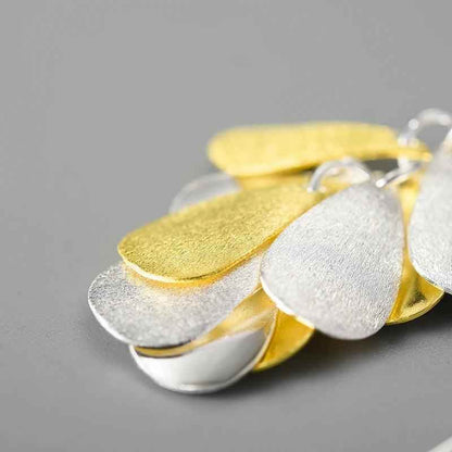 Ears of Rice LFJB0282 Long Earring Charm Jewelry 925 Sterling Silver - Touchy Style