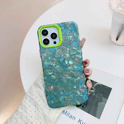 Elegant Bling Shell Pattern Luxury Phone Case Cover for iPhone 11, 12, 13, 14 Pro Max, X, XR, XS Max - Touchy Style .