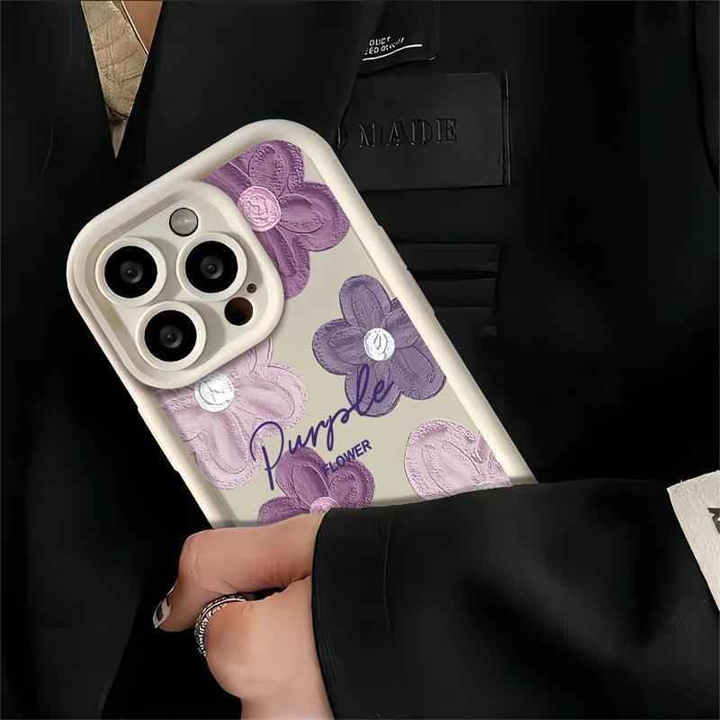 FACPC607 Cute Phone Case For Huawei Honor 50, 90, 20, 9X Pro, X9, X30, Y9 Prime 2019, or Magic 5 Pro - Flower Picture Printed - Touchy Style