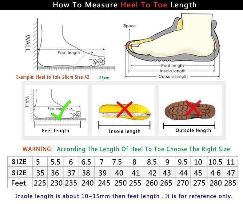 Fashion Breathable Sneakers - Men&