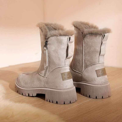 Fashion Chunky Platform Boots - Women&