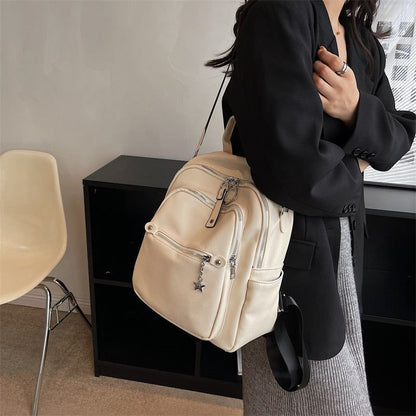Fashion Leather College Bags - Women&