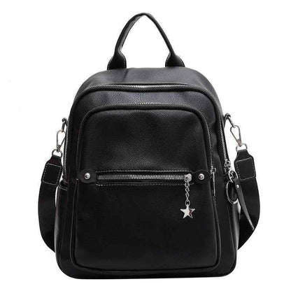 Fashion Leather College Bags - Women&