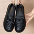 Fashion Leather Loafers Soft Women&