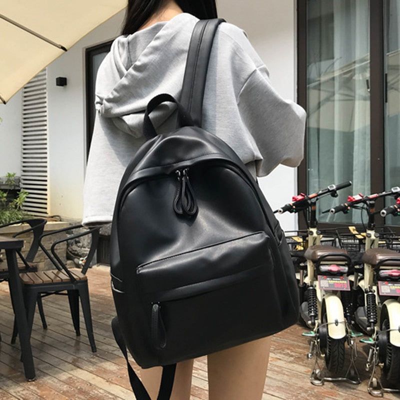Fashion Leather Shoulder Bag - Cool Backpack QB333 - Touchy Style .