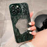 Fashion Plating Rock Cute Phone Cases For iPhone 15 14 Pro Max 13 12 11 - With Makeup Mirror - Touchy Style