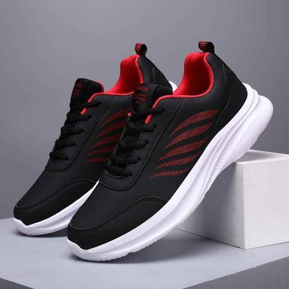 Fashion Running Sneakers - Men's Casual Shoes EN143 BlackWhite / 39