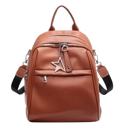 Fashion Women Cool Backpack RB541 Luxury Soft Leather School Bags - Touchy Style .
