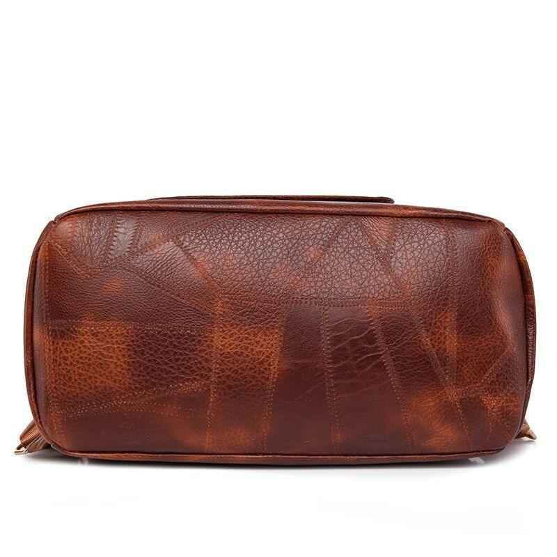 FC221 Vintage Leather Daypack: Cool Backpack with Large Capacity - Touchy Style