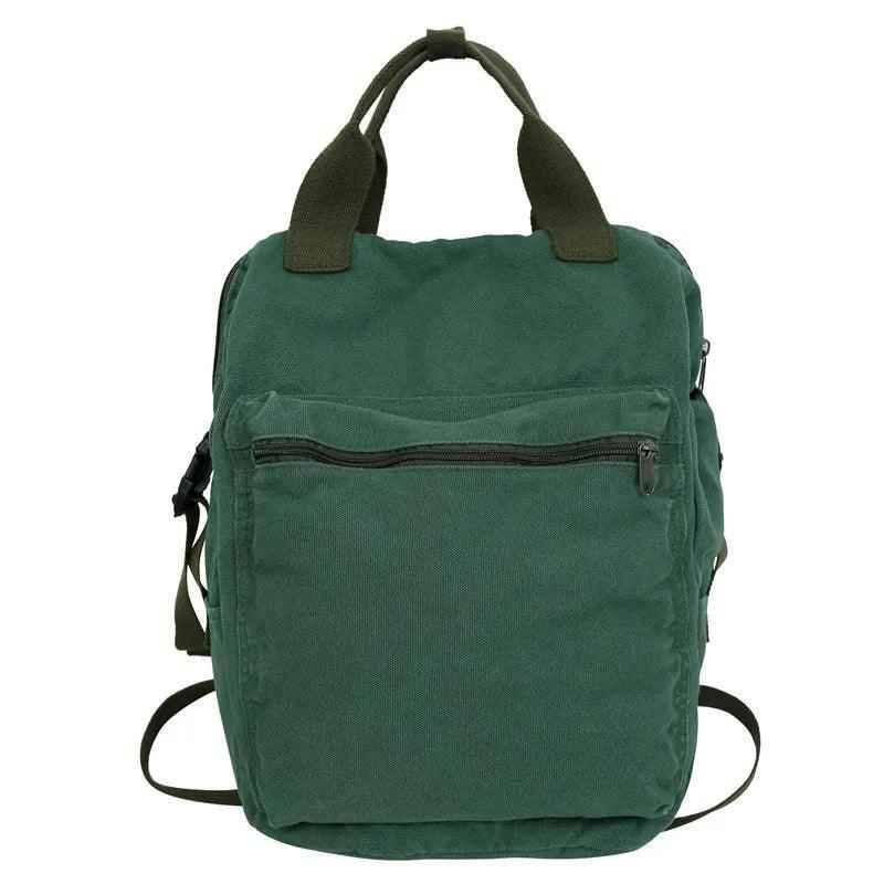 FC234 Portable Canvas School Cool Backpack: Large Capacity - Touchy Style