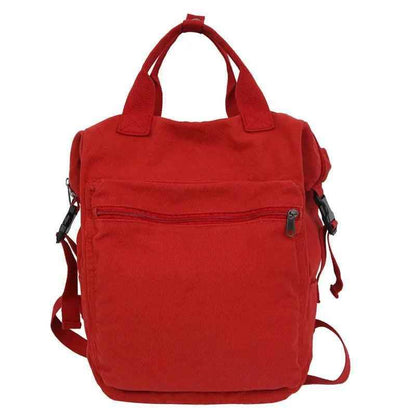FC234 Portable Canvas School Cool Backpack: Large Capacity - Touchy Style