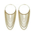 FE410 Earring Charm Jewelry: Captivating Circular Tassel Elegance for Women - Touchy Style