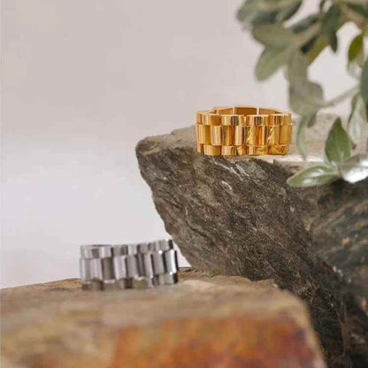 Finger Ring Charm Jewelry - Stainless Steel Chain - YH997A Design - Touchy Style
