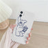 Funny Dog Cartoon Cute Phone Case Cover Silicone For iPhone 15, 14, 12, 11, 13 pro max mini 8 7 plus x xs max xr - Touchy Style .