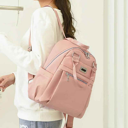 FX255 Leather Fashion Portable Travel Cool Backpack - Touchy Style