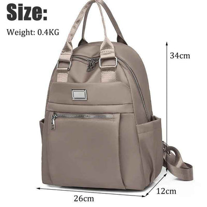 FX255 Leather Fashion Portable Travel Cool Backpack - Touchy Style