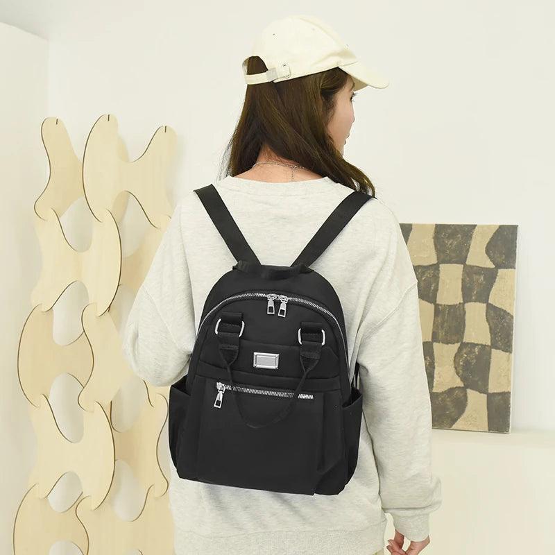 FX255 Leather Fashion Portable Travel Cool Backpack - Touchy Style .