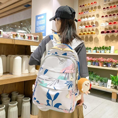 GC252: Comfortable, Stylish, Floral, Cool Backpack - Girly Fashion - Touchy Style .