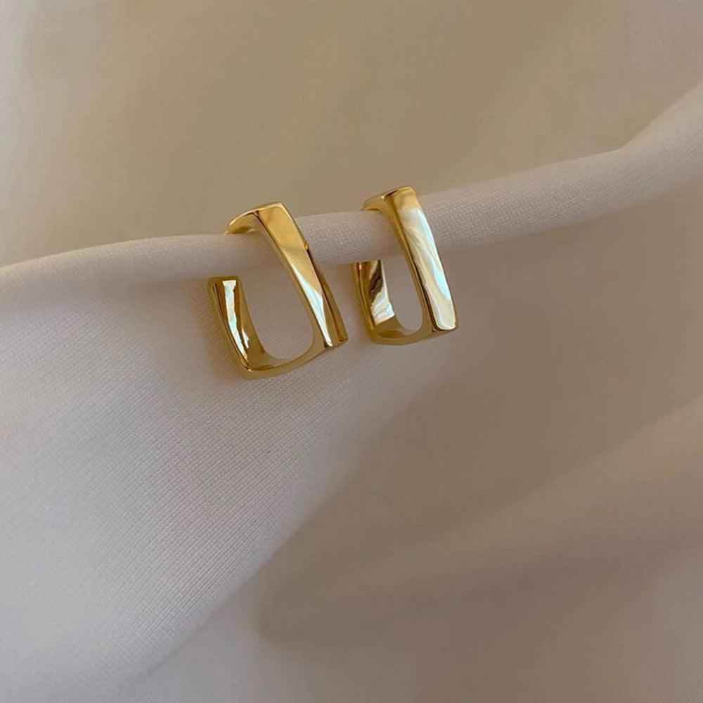 Geometric Sweet Fine Metal Small Stud Earrings - Charm Jewelry WB308 - Touchy Style