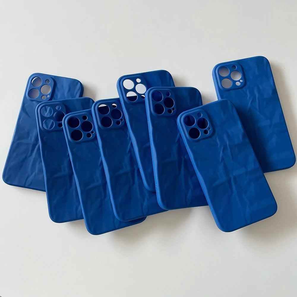 Get a Green Matte Cute Phone Case for iPhone 15, 14, 13, 12 Pro Max, 11 Pro Max, XR, XS, X, 8 Plus, and 7 with a Built-in Lens Cover - Touchy Style