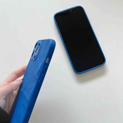 Get a Green Matte Cute Phone Case for iPhone 15, 14, 13, 12 Pro Max, 11 Pro Max, XR, XS, X, 8 Plus, and 7 with a Built-in Lens Cover - Touchy Style
