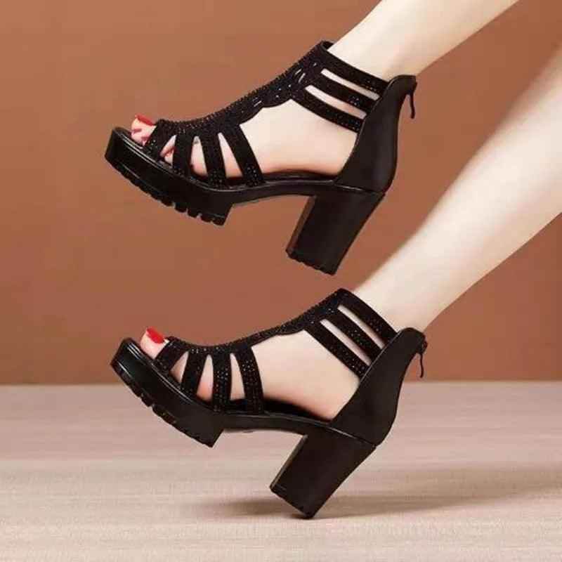 Gladiator High Heels Women&