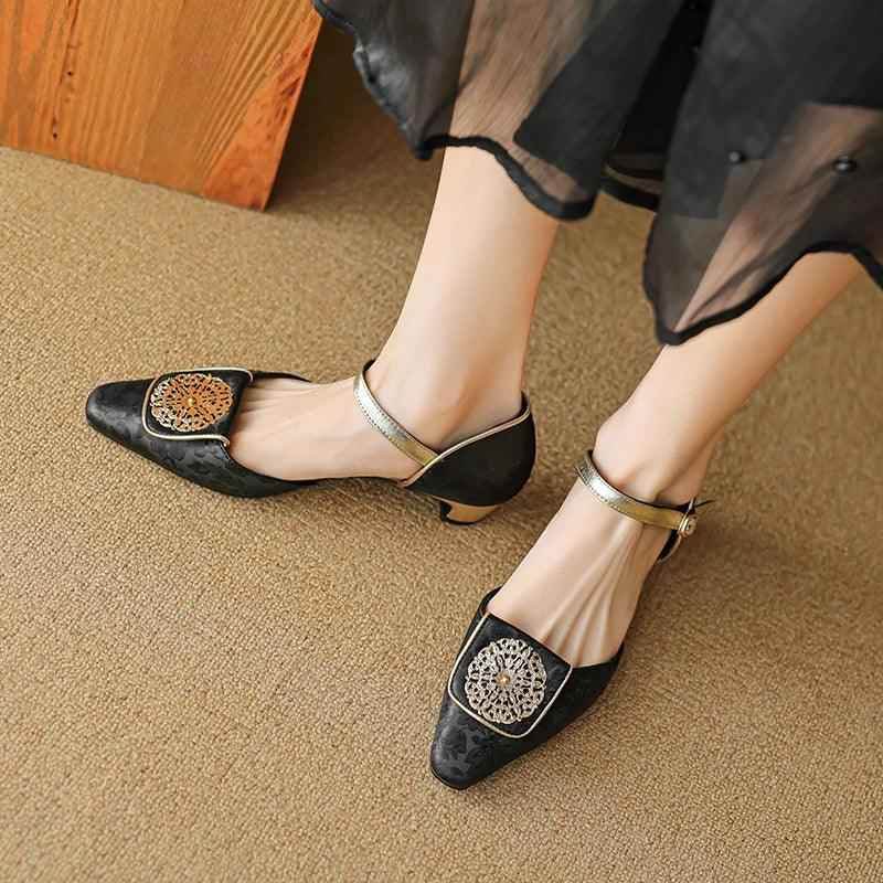 Gladiator Leather Sandals - TSS103 Women&
