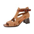 Gladiator Sandals High Heels - Women&